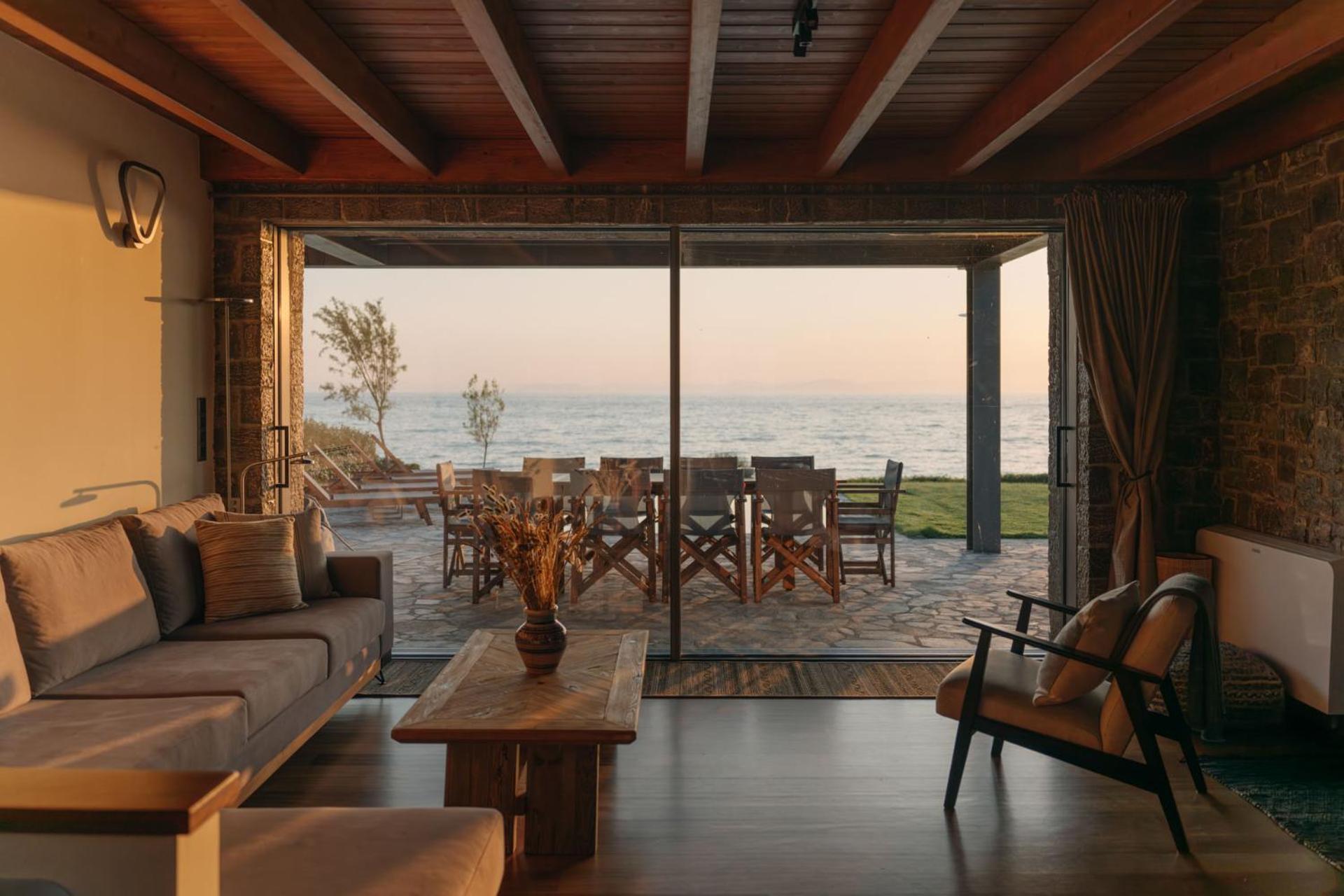Real Life Homes Luxurious Seafront Villas Each With Their Own Private Pools Korakochori Exterior photo